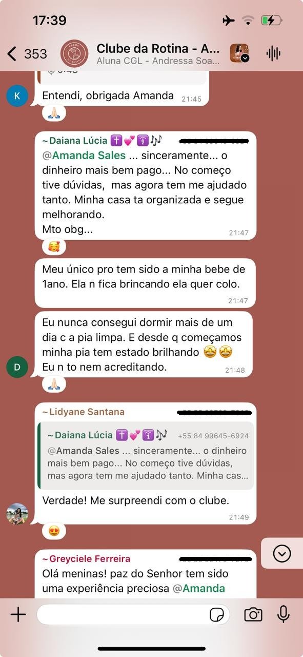 Depoimento Clube 6